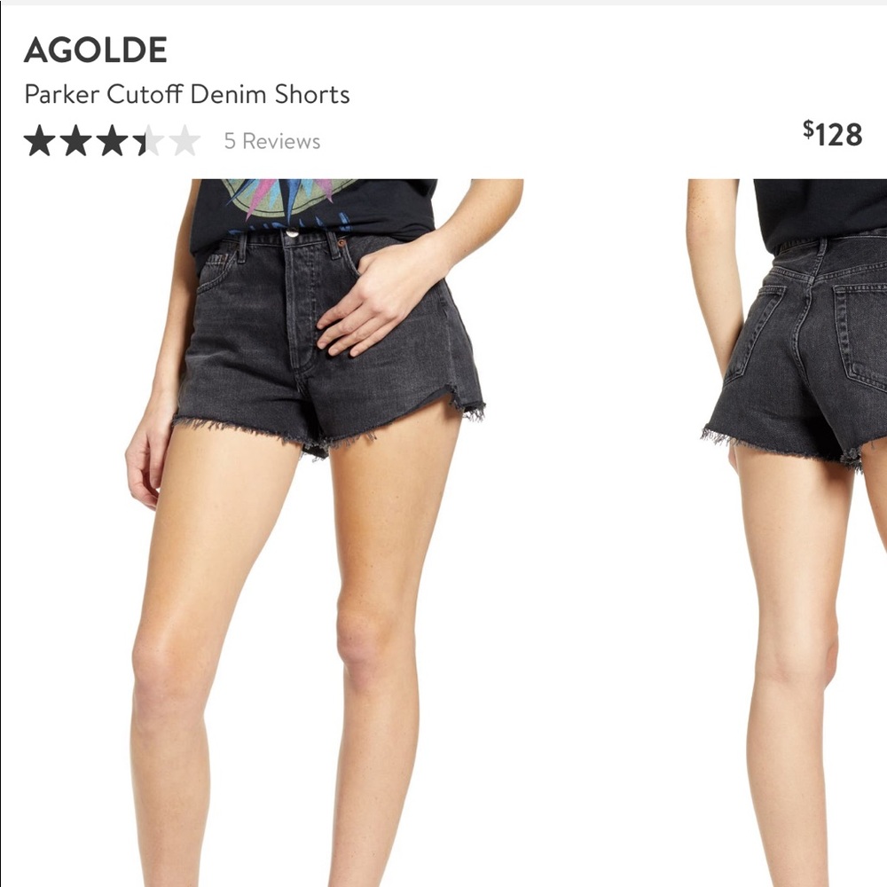 AGOLDE Parker Shorts